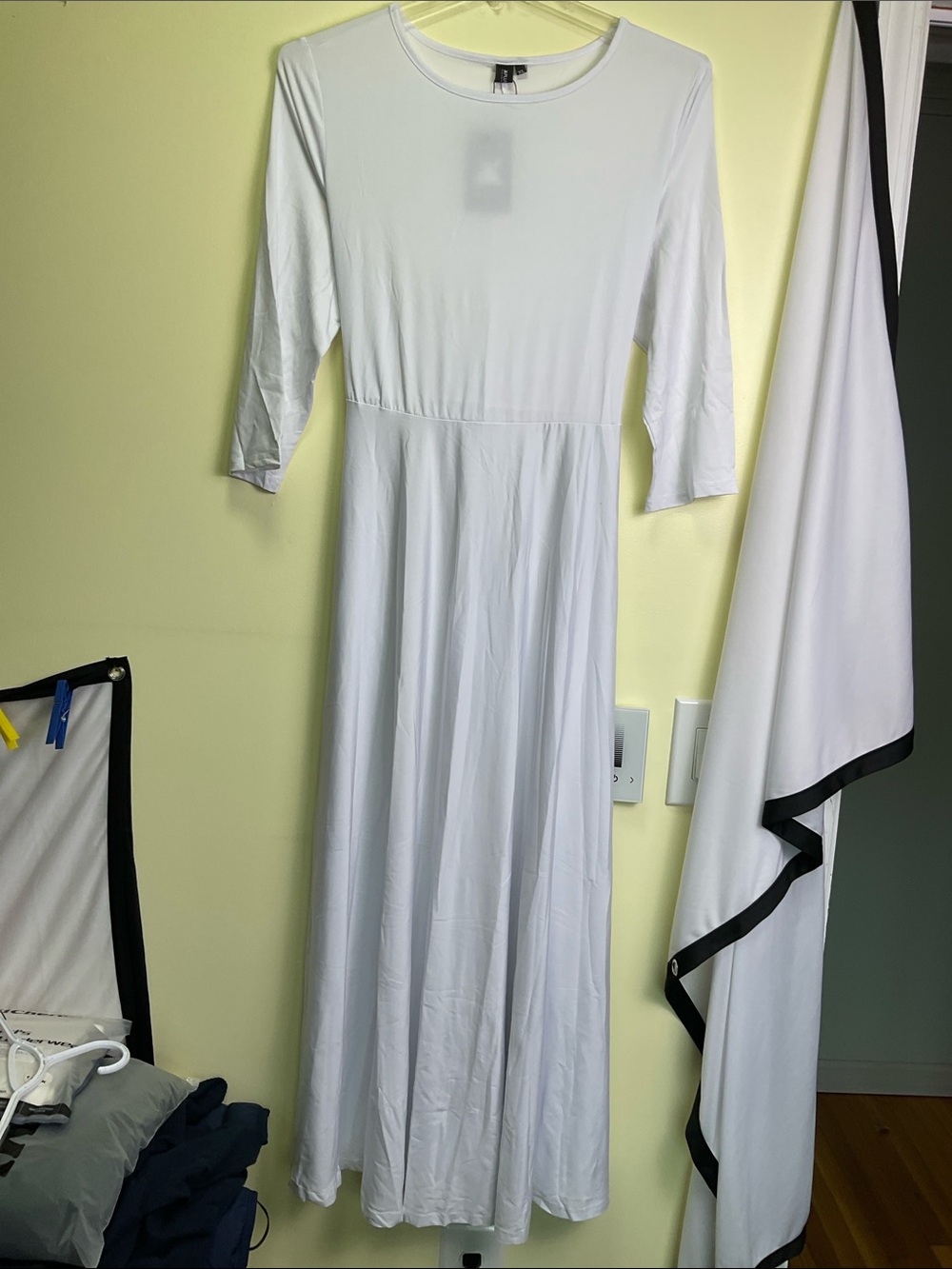 XPluswear White Maxi Dress